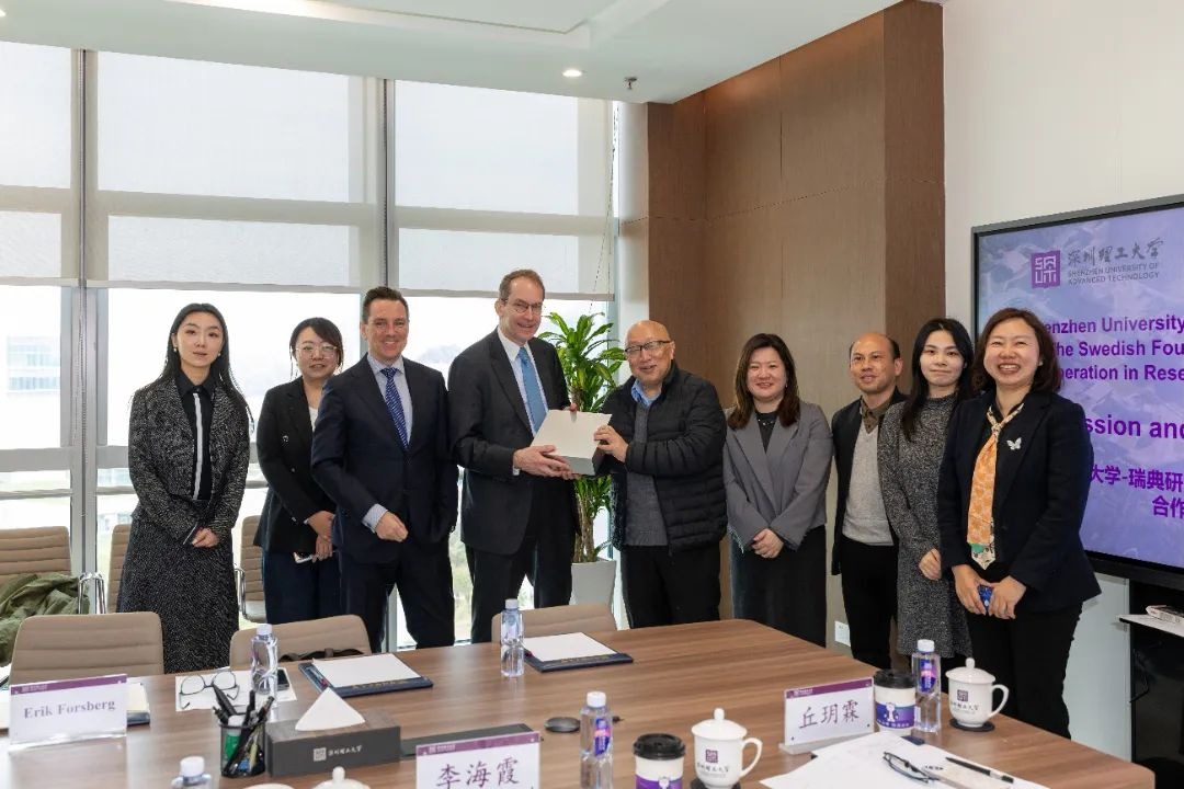 共觅合作新机遇！瑞典科研与教育国际合作基金会来访