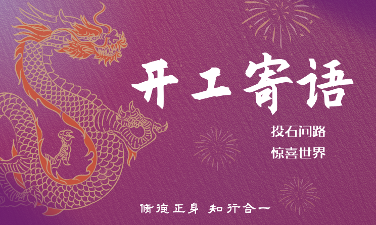 【开工寄语】做新时代的投石者,成为惊喜世界的人