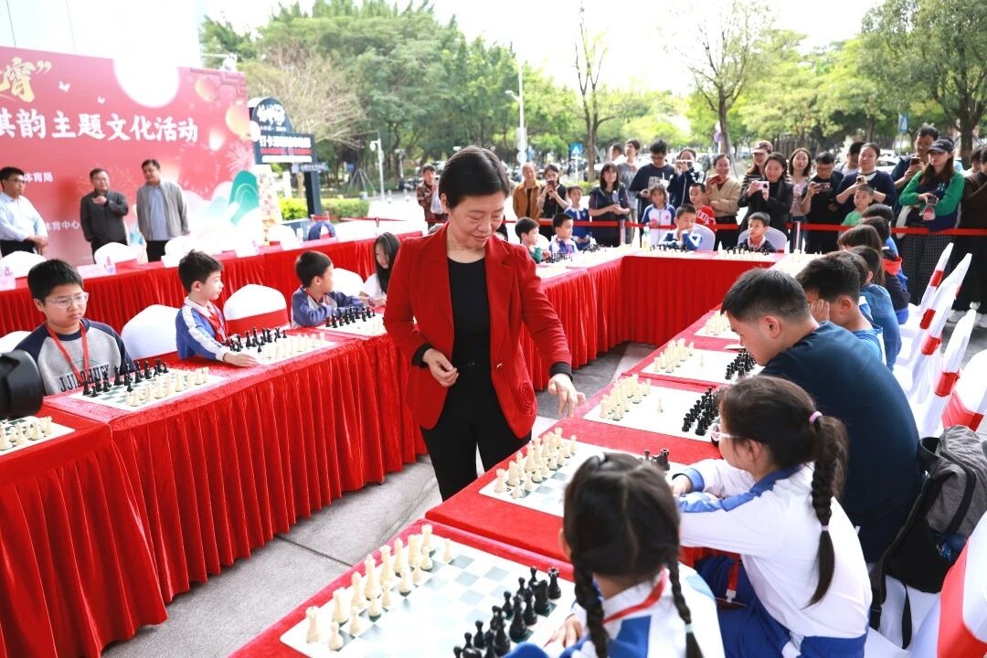 “棋”乐融融!beat365手机版官网“世界棋后”助阵光明元宵主题活动