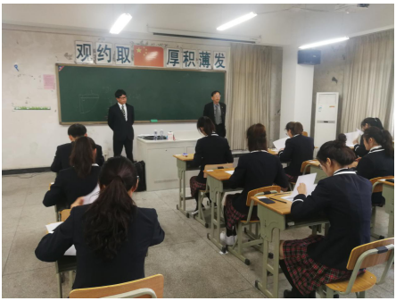 世界杯官网2017级中日合作“2+2”项目学生赴日留学语言测试顺利举行