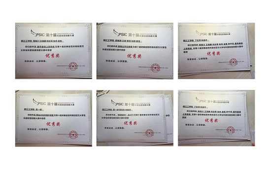 世界杯官网在第十届安徽省百所高校百万大学生科普创意创新大赛中斩获佳绩