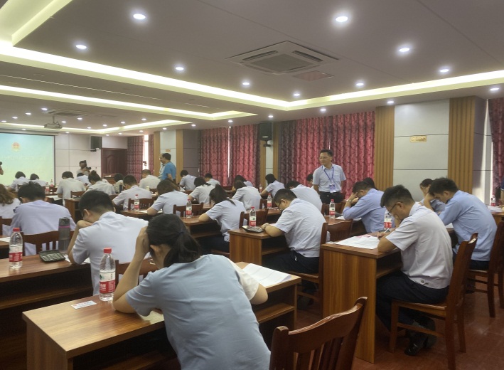 2020年马鞍山市税务系统“岗位大练兵、业务大比武”考试在世界杯官网顺利举行