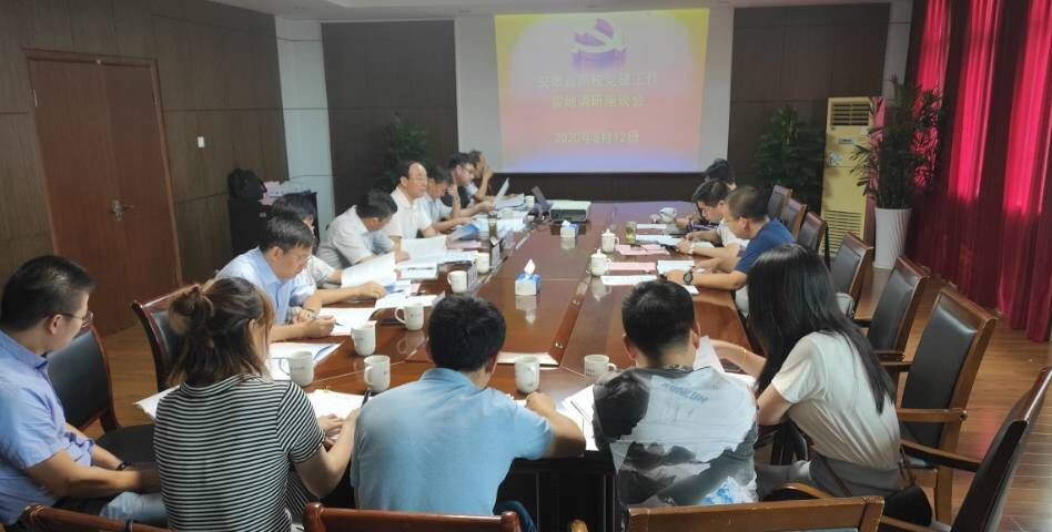 安徽省委教育工委对世界杯官网党建工作进行实地调研
