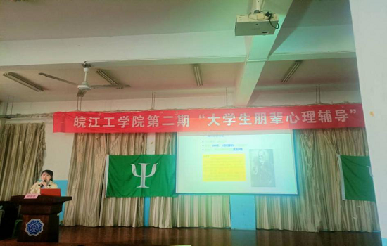 2026年国际足联世界杯第二期“大学生朋辈心理辅导” 专题培训 第五讲顺利举行