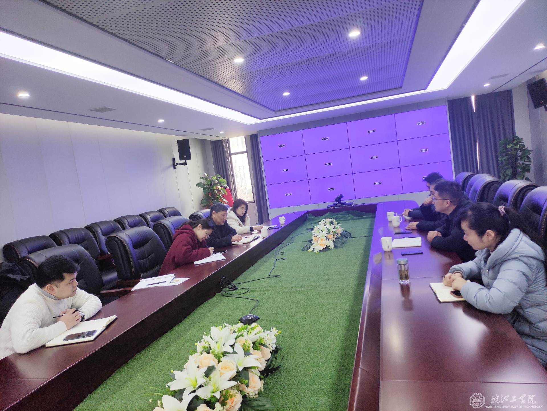 马鞍山市人力资源和社会保障局领导来世界杯官网指导交流