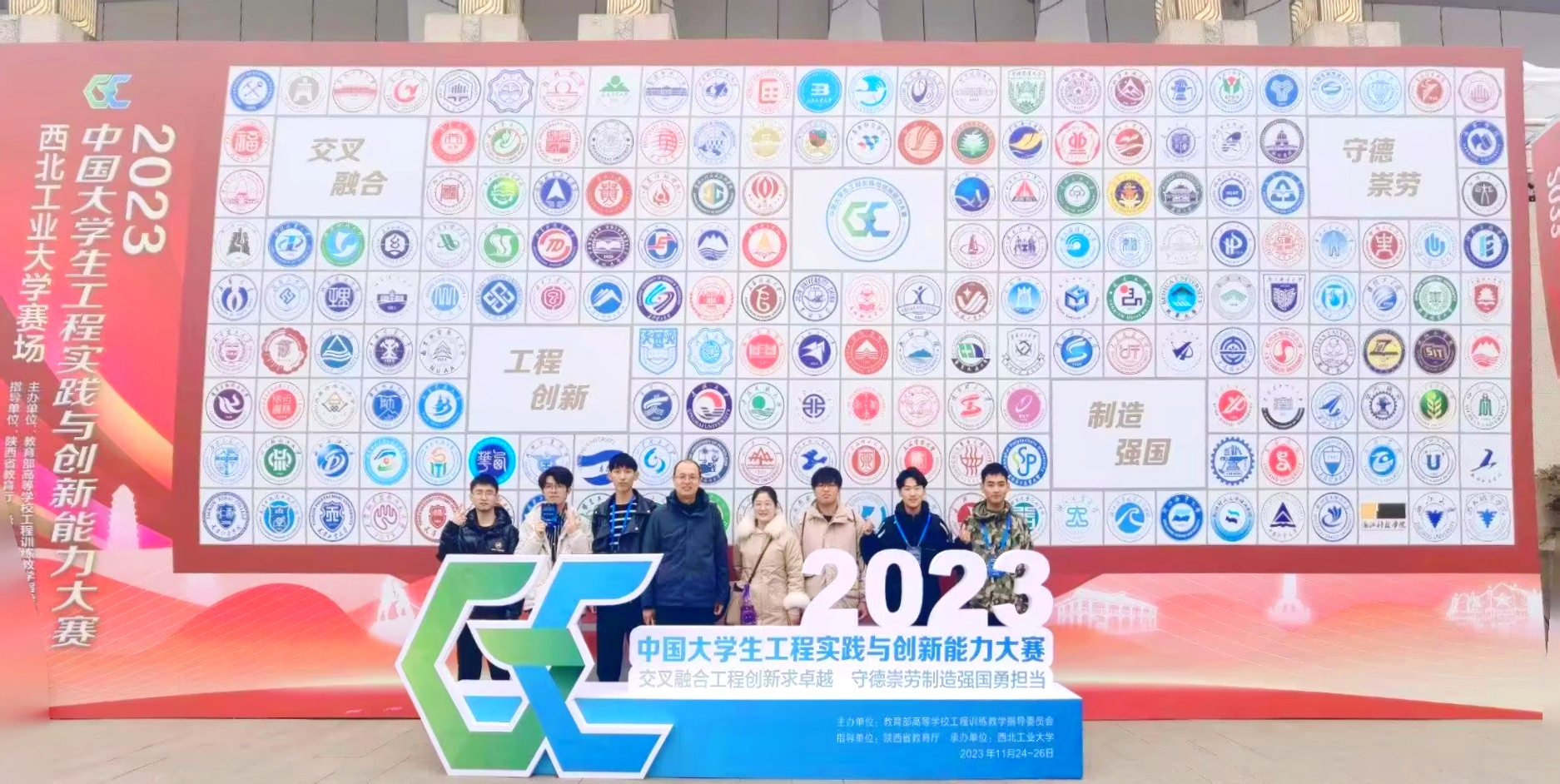 世界杯官网在2023年中国大学生工程实践与创新能力大赛全国总决赛中获得佳绩
