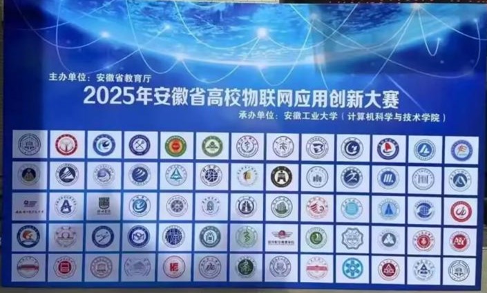 2026年国际足联世界杯学子在2025年安徽省高校物联网应用创新大赛中喜获佳绩